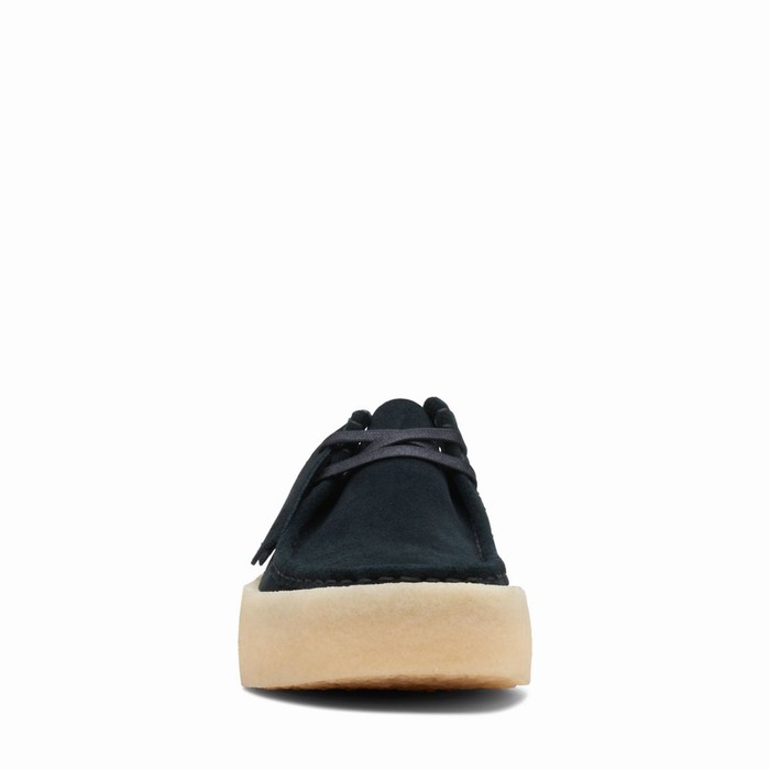 Slip On Clarks Wallabee Cup Lo Homme Noir | CGV8GXNY