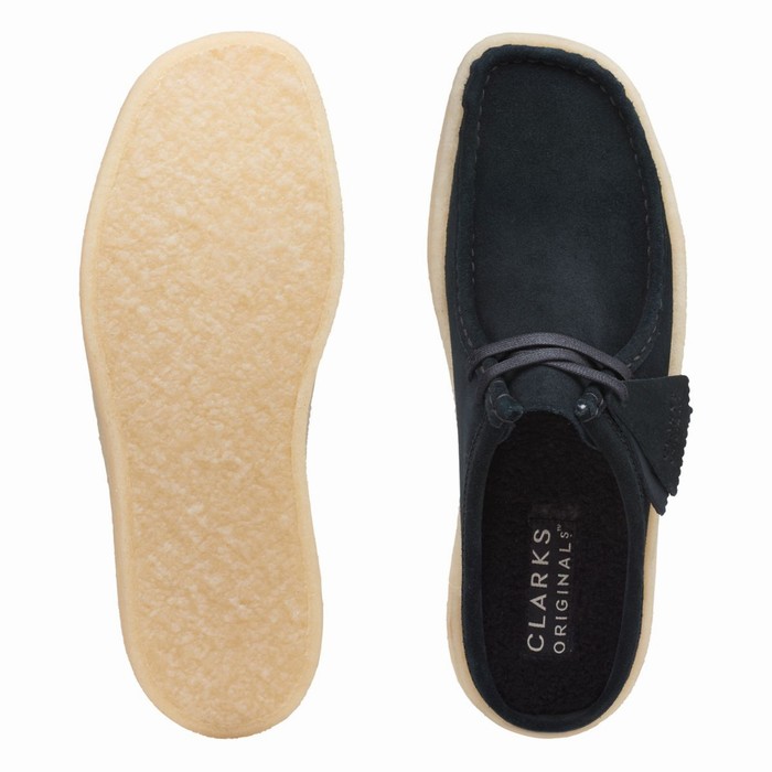 Slip On Clarks Wallabee Cup Lo Homme Noir | CGV8GXNY