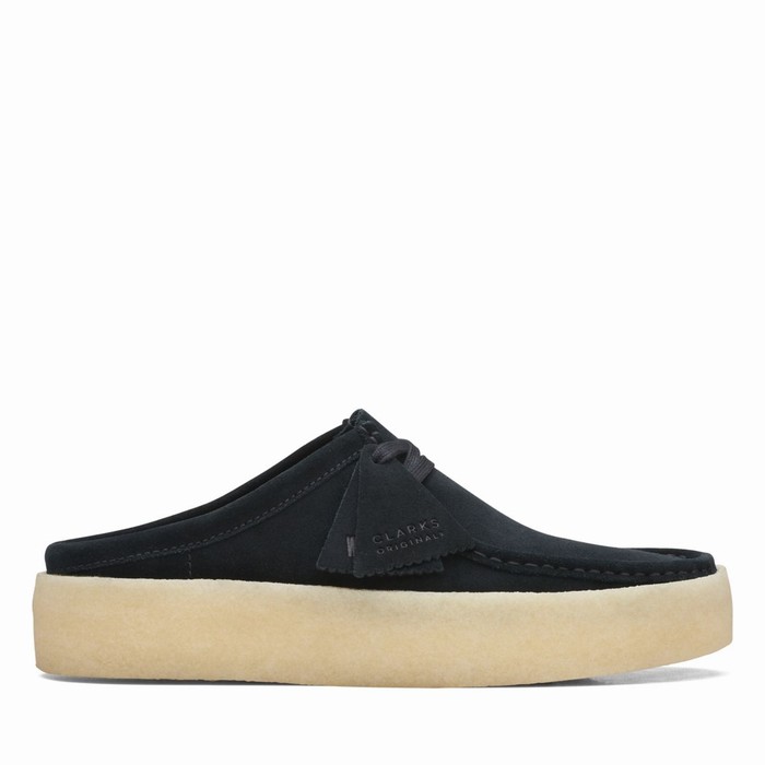 Slip On Clarks Wallabee Cup Lo Homme Noir | CGV8GXNY