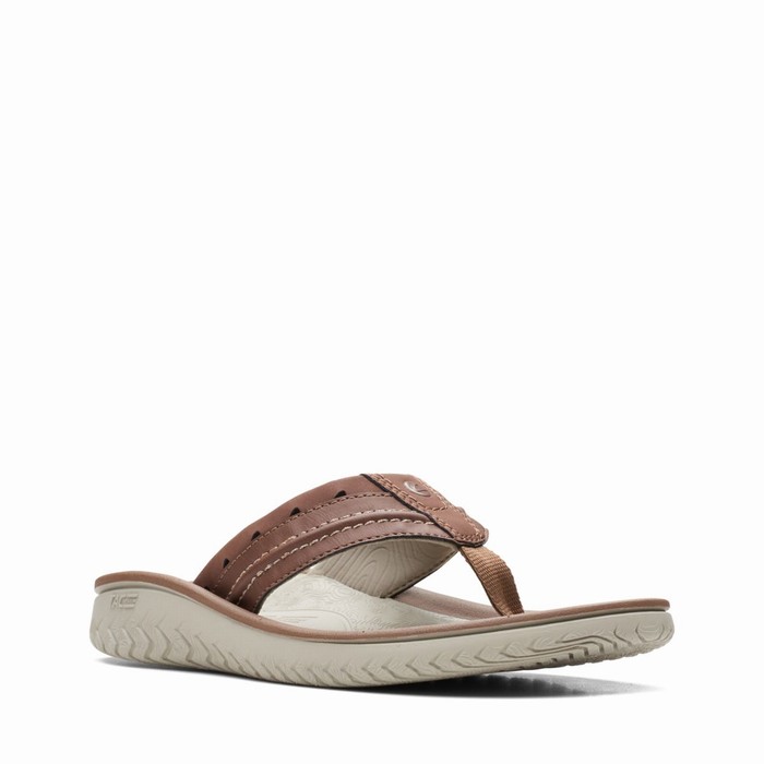 Slip On Clarks Wesley Post Homme Marron | FWPUPNRY