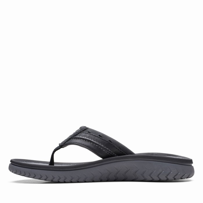 Slip On Clarks Wesley Post Homme Noir | QKFRMMG0