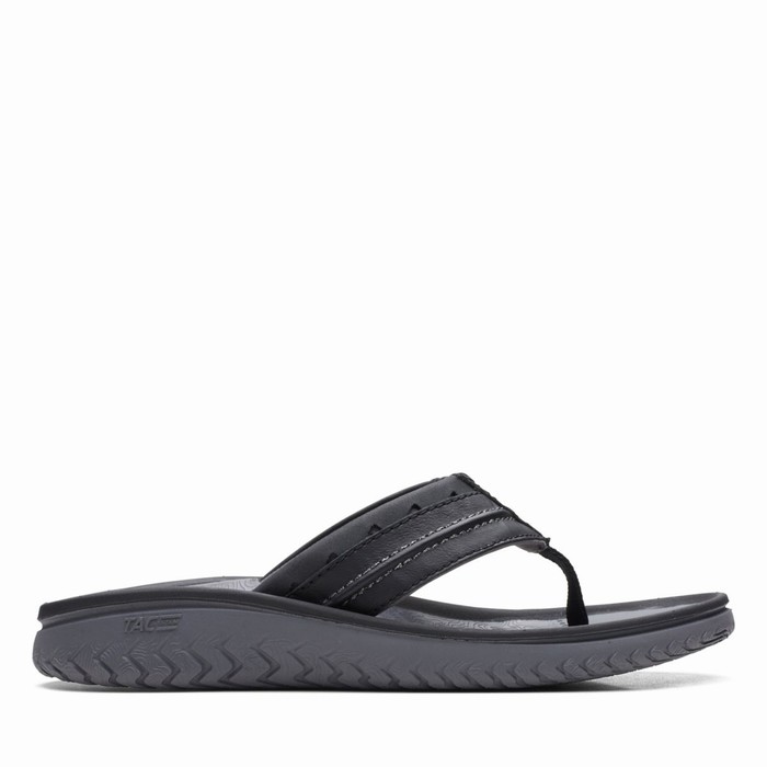 Slip On Clarks Wesley Post Homme Noir | QKFRMMG0