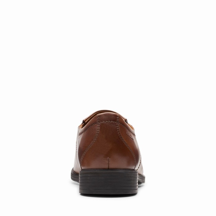 Slip On Clarks Whiddon Step Homme Marron Foncé | KT5AZXSU